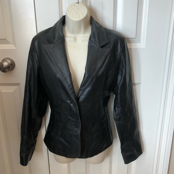 Nordstrom Rubbish leather jacket size large - Picture 8 of 11